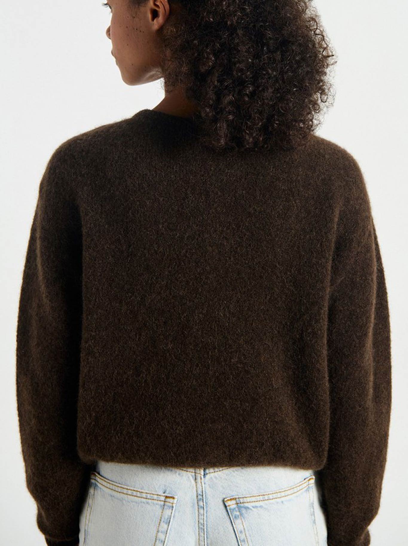 AMERICAN VINTAGE VITOW CARDIGAN (Coffee Melange)