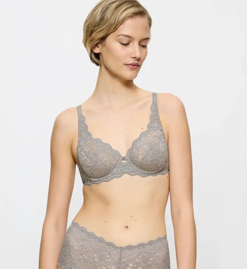 Image of Bras. Productname: Triumph Amourette Wired Bra in Silent Grey colour by brand - Triumph