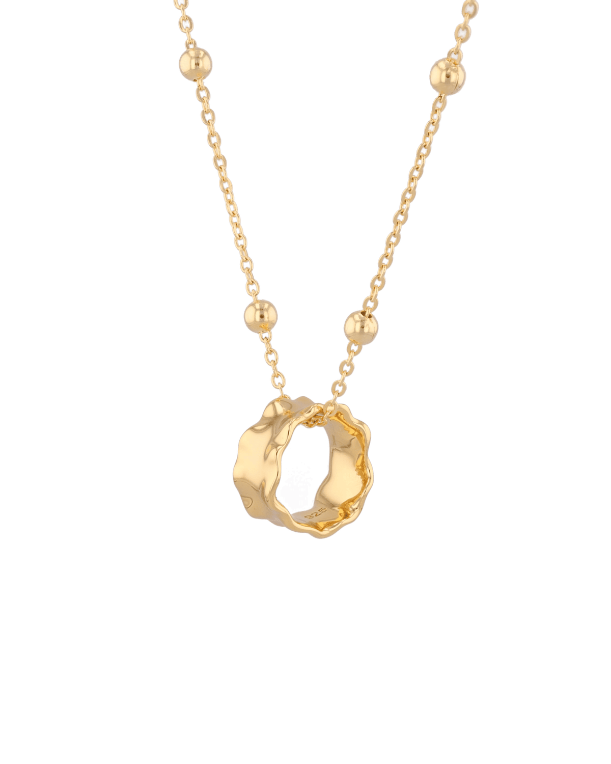 Image of Charms. Product name - Aria Gold Pendant in colour by brand - LAVANA