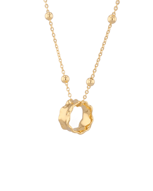 Image of Charms. Product name - Aria Gold Pendant in colour by brand - LAVANA