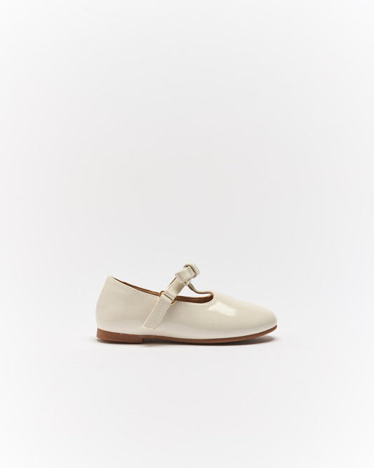 Image of Shoes. Productname: Walnut Melbourne Aria Ballet in Cream colour by brand - Walnut Melbourne