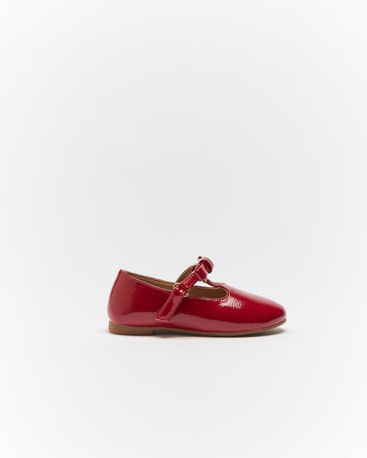 Image of Shoes. Productname: Walnut Melbourne Aria Ballet in Red colour by brand - Walnut Melbourne