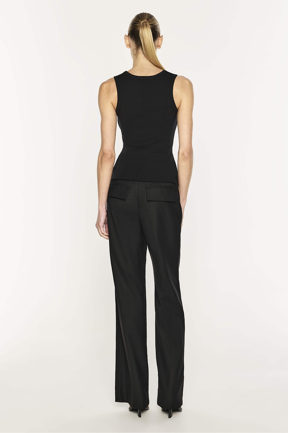 Go Figure Knit Tank (Black)