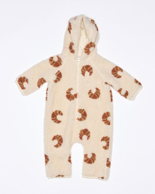 Image of Bodysuits. Productname: Aspen Onesie in Croissant colour by brand - Walnut Melbourne