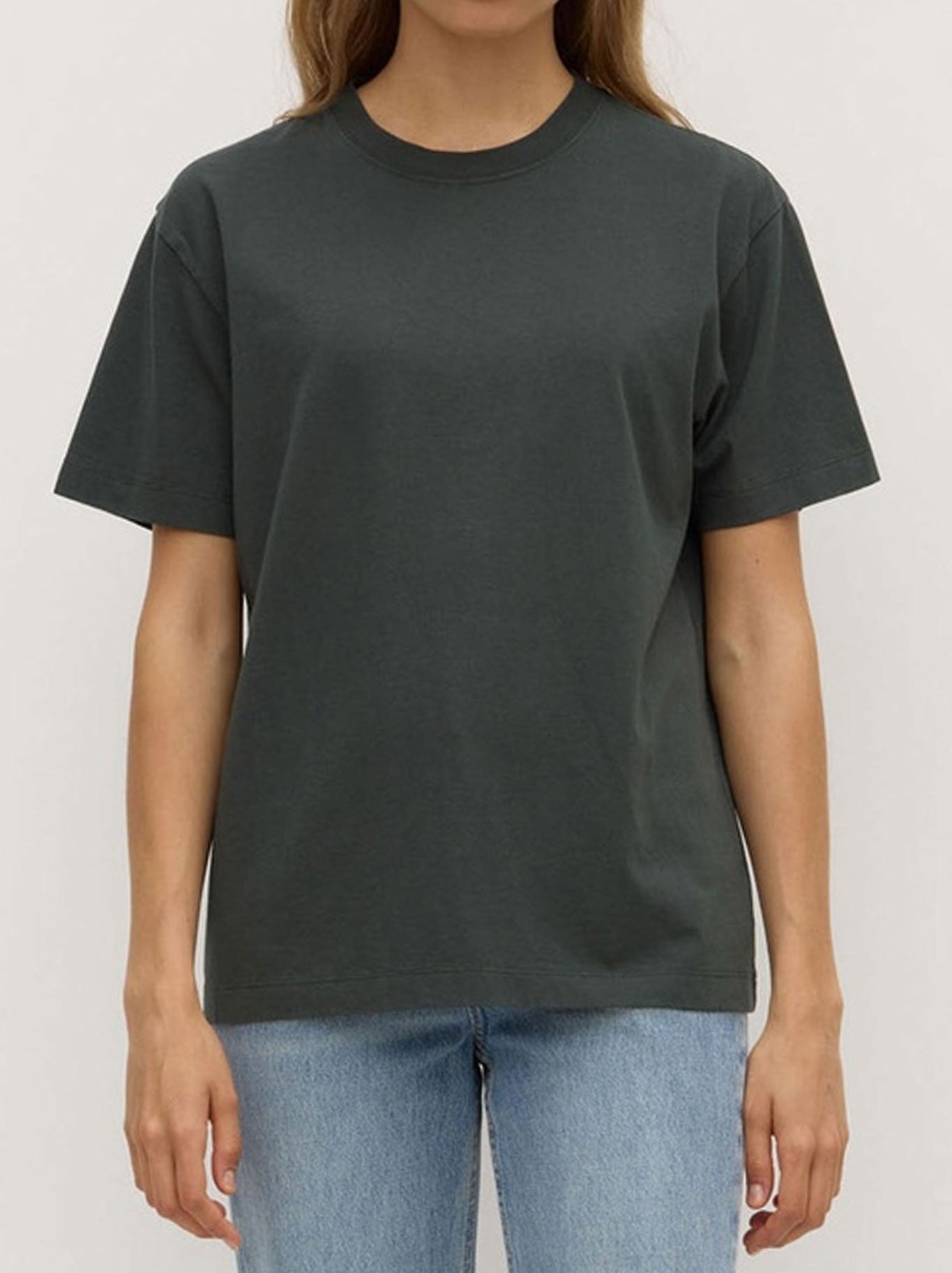 ASSEMBLY LABEL ORGANIC BASE TEE (Black)