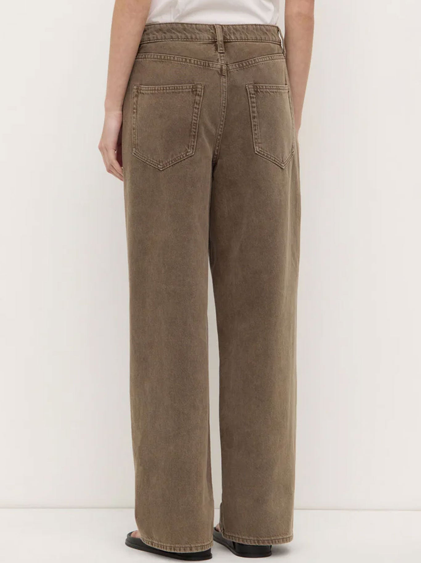 ASSEMBLY LABEL BOYFRIEND JEAN (Ganache)