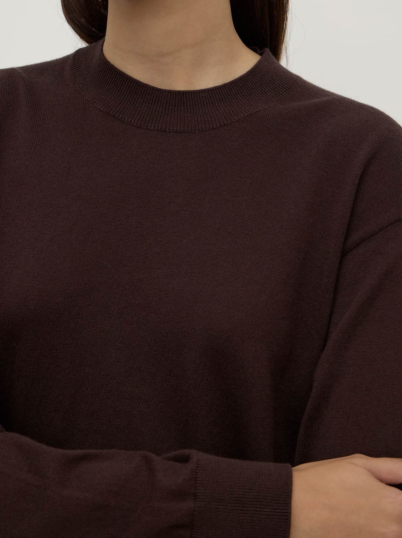 ASSEMBLY LABEL COTTON CASHMERE SWEATER (Cream)
