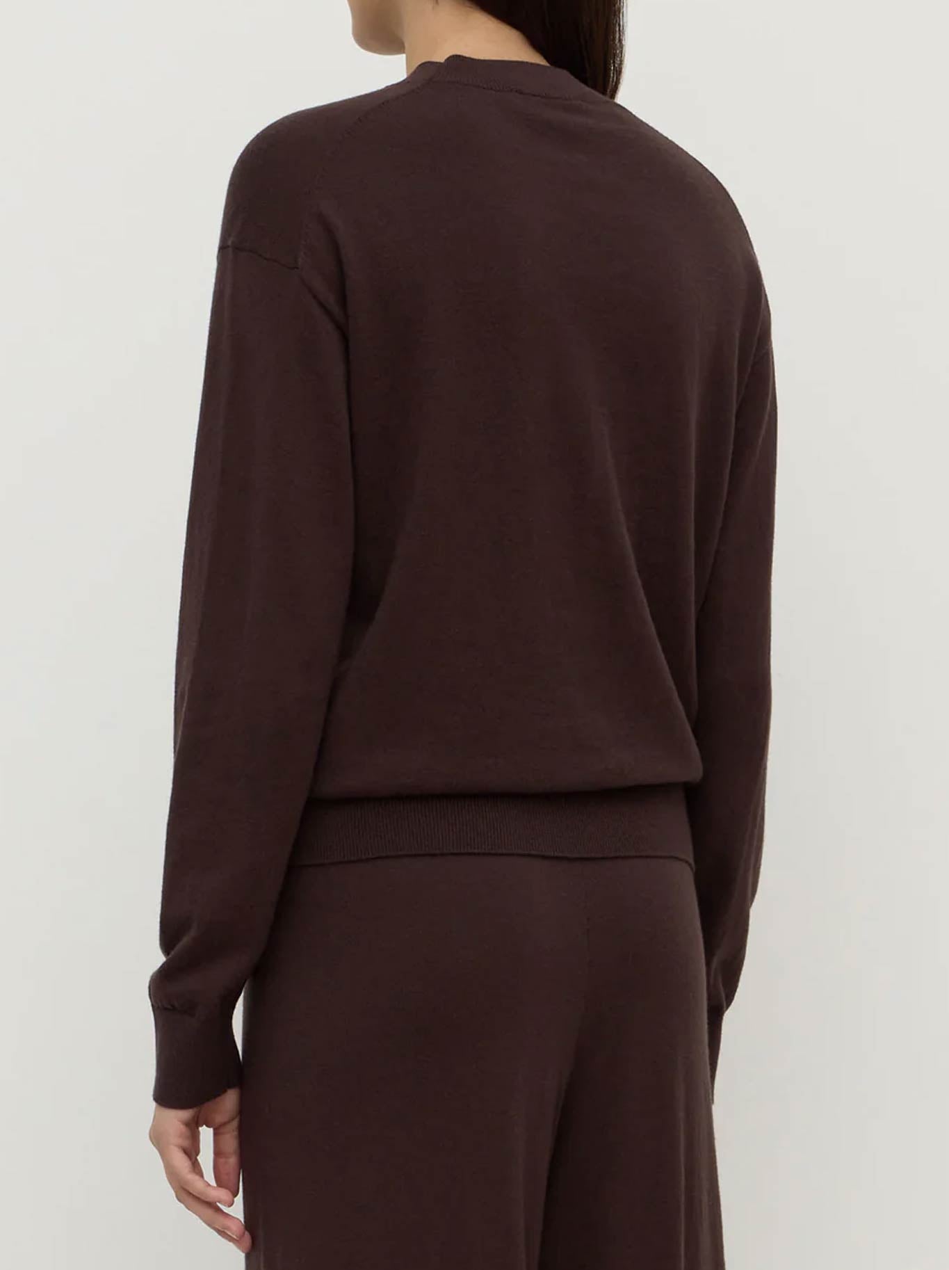 ASSEMBLY LABEL COTTON CASHMERE SWEATER (Cream)