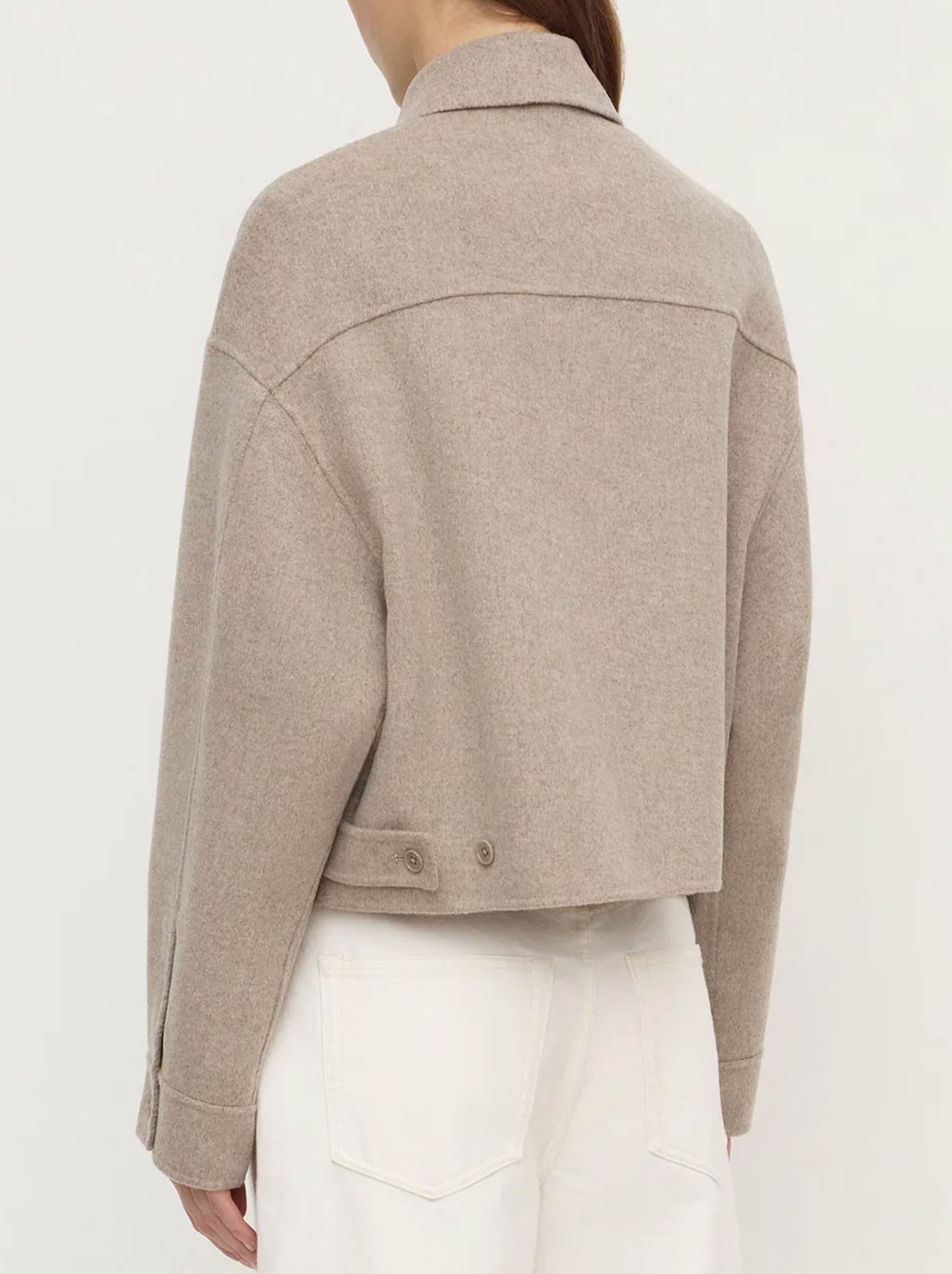 ASSEMBLY LABEL DALLAS WOOL JACKET (Pebble)