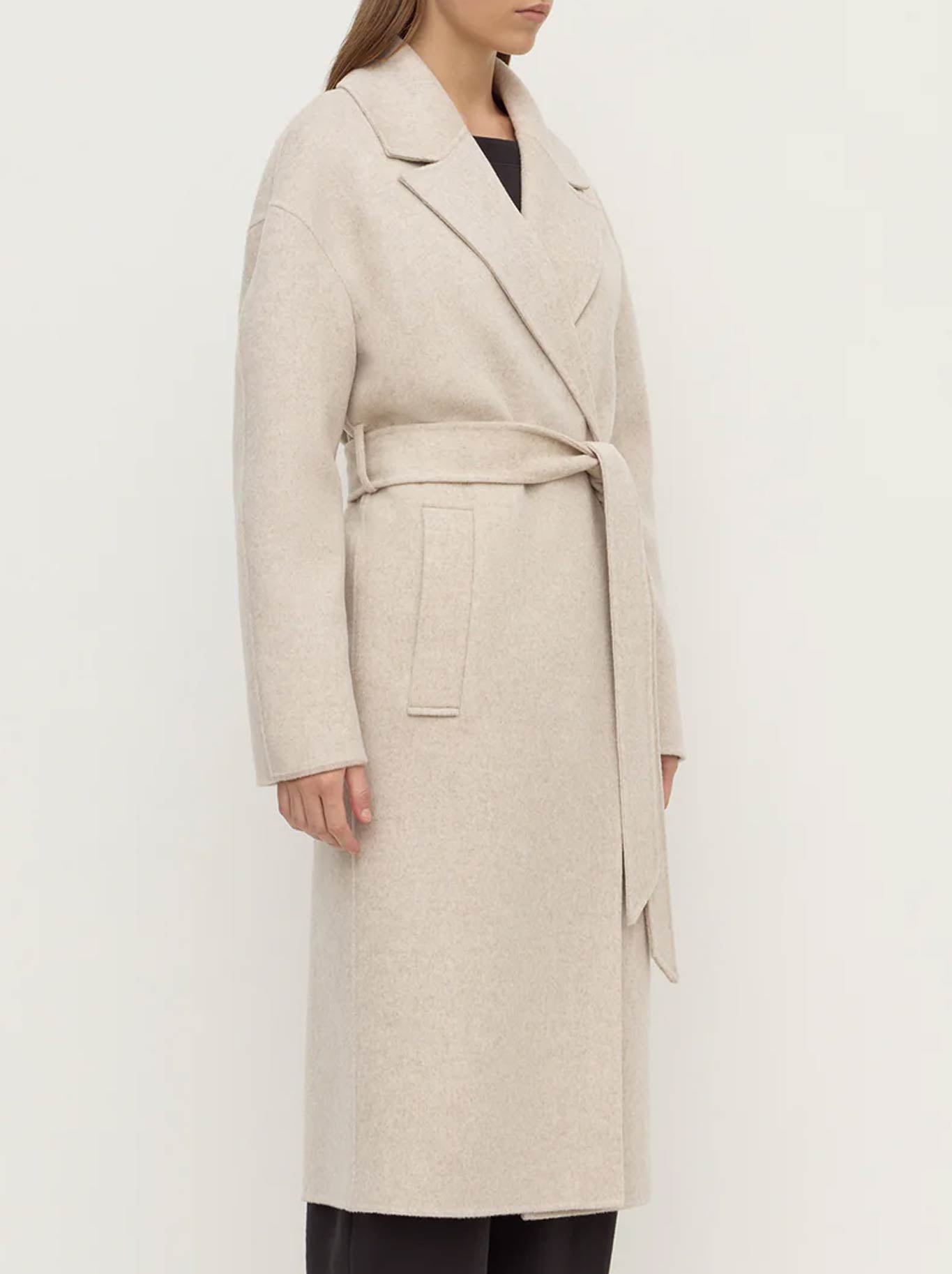 ASSEMBLY LABEL IVY WOOL COAT (Oat Marle)