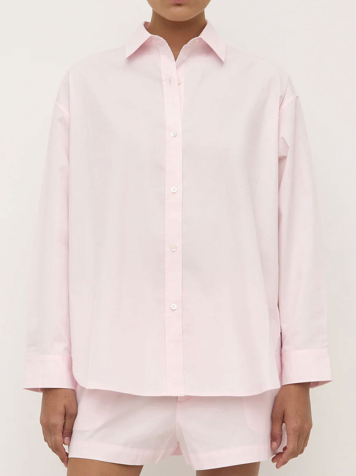 ASSEMBLY LABEL MARIGOLD POPLIN SHIRT (White)
