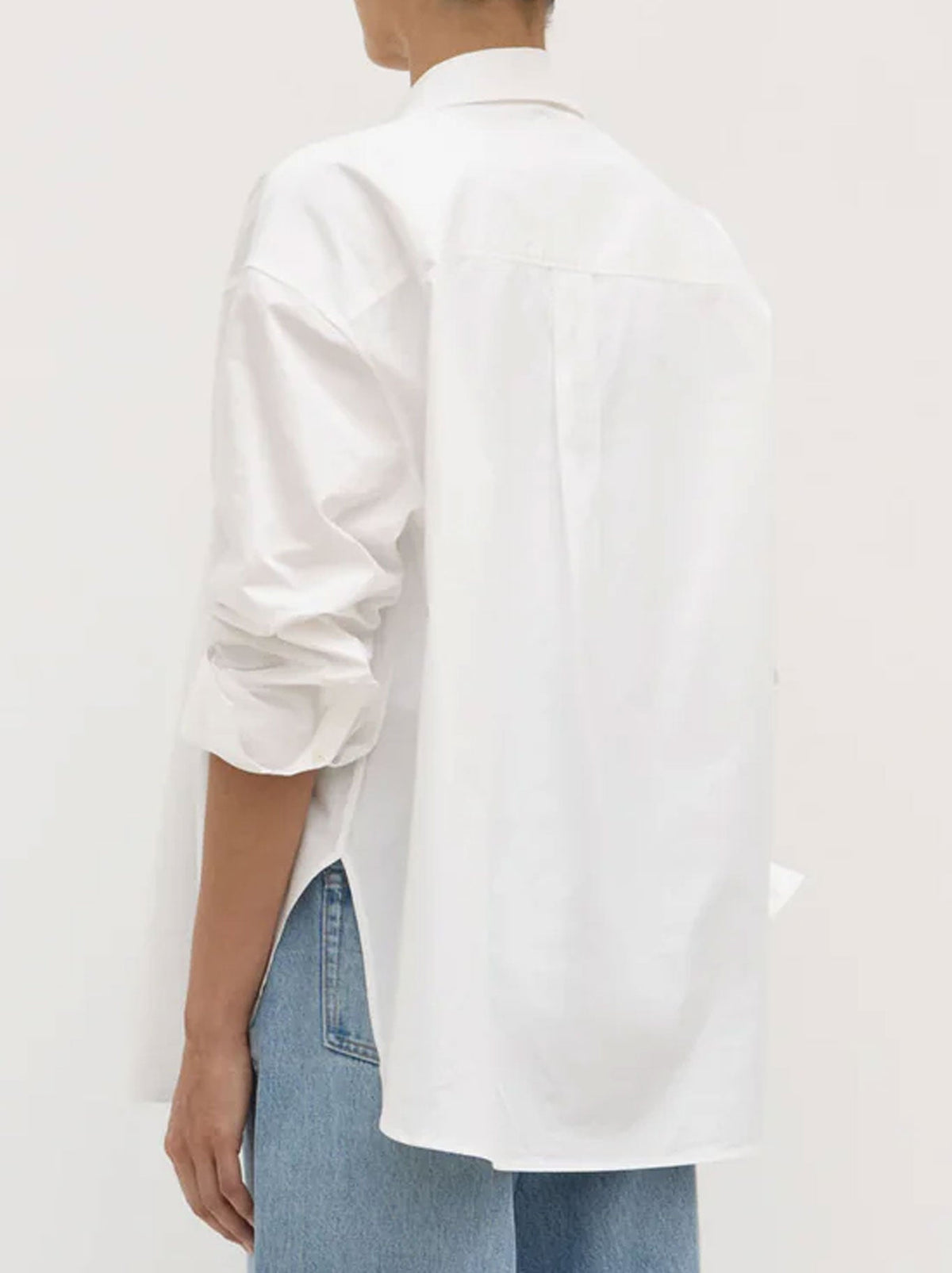 ASSEMBLY LABEL MARIGOLD POPLIN SHIRT (White)
