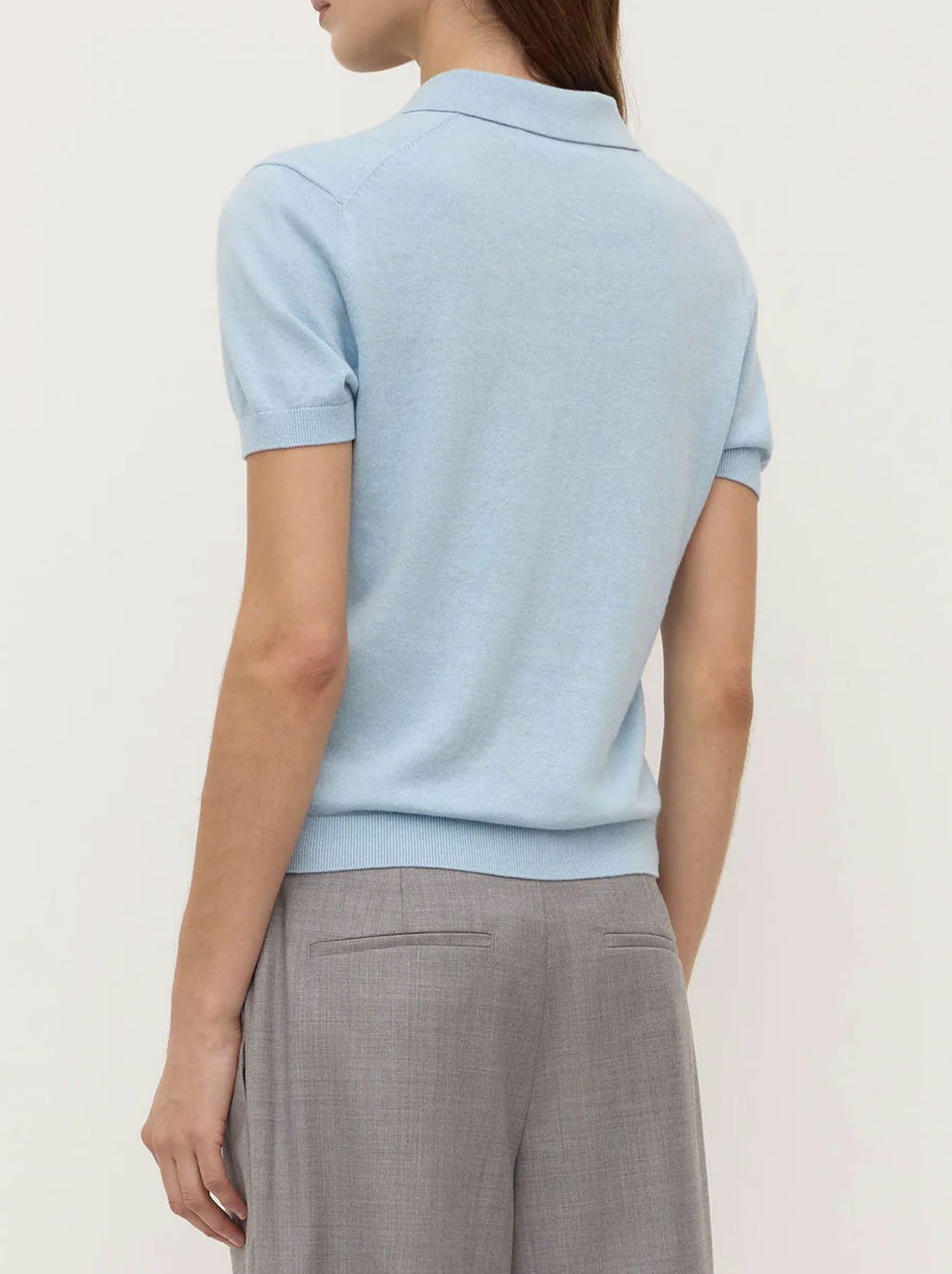 ASSEMBLY LABEL SLOANE CASHEMERE POLO (Salt)