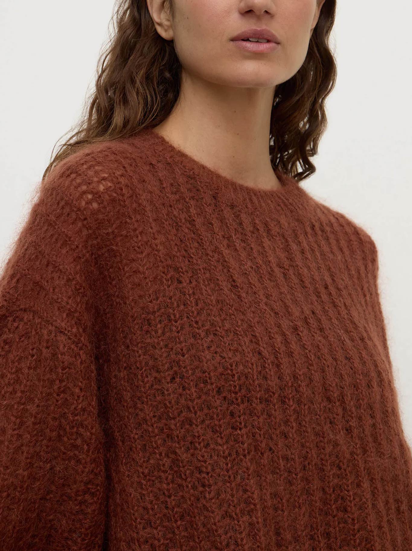 ASSEMBLY LABEL TULSA MOHAIR KNIT (Amber)