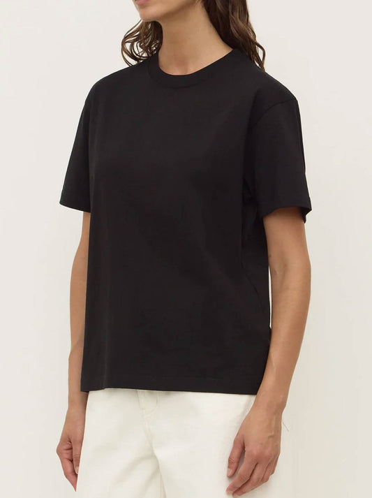ASSEMBLY LABEL ORGANIC BASE TEE (Black)