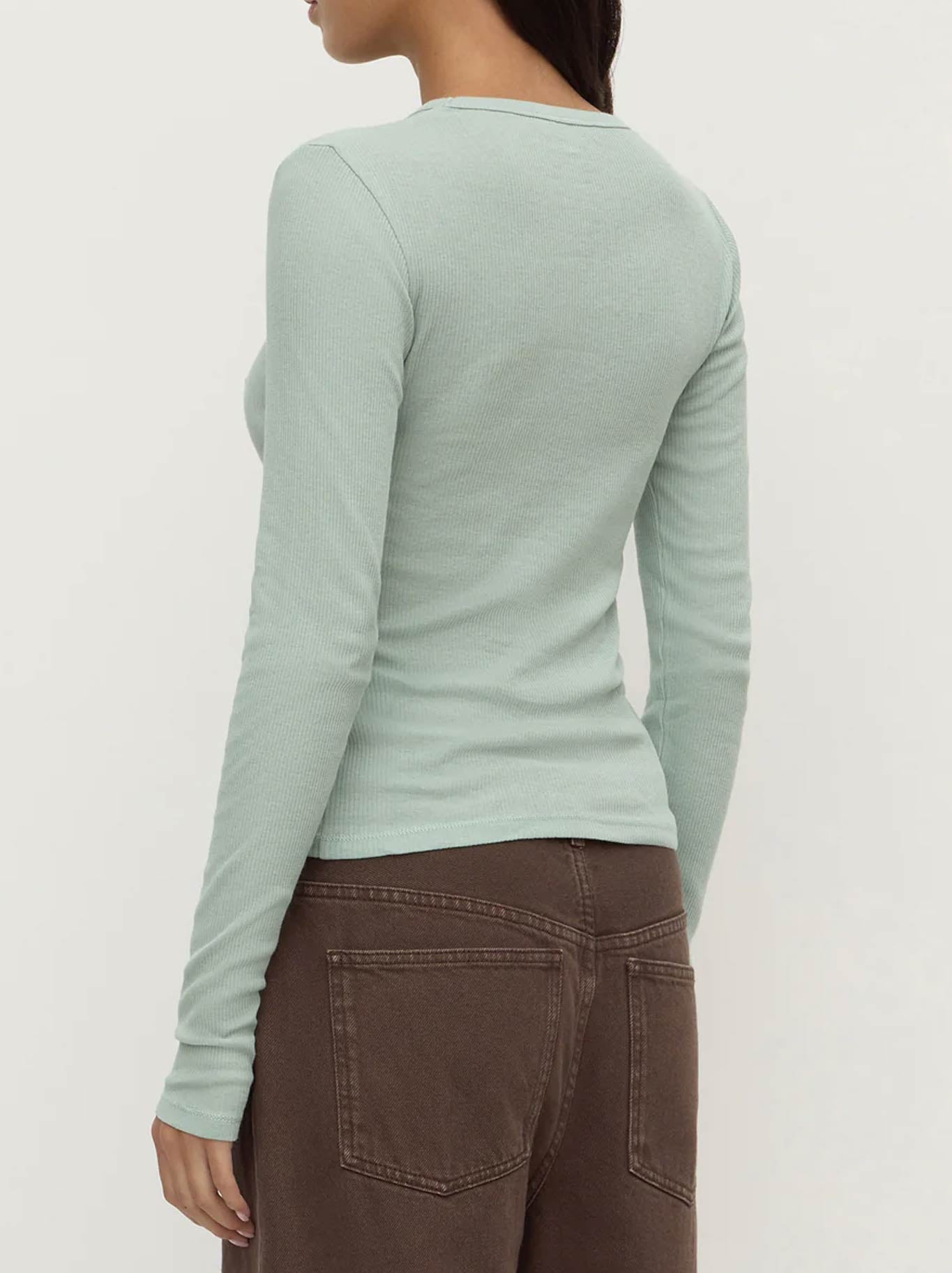 ASSEMBLY LABEL ZALI LONG SLEEVE TEE (Mint)