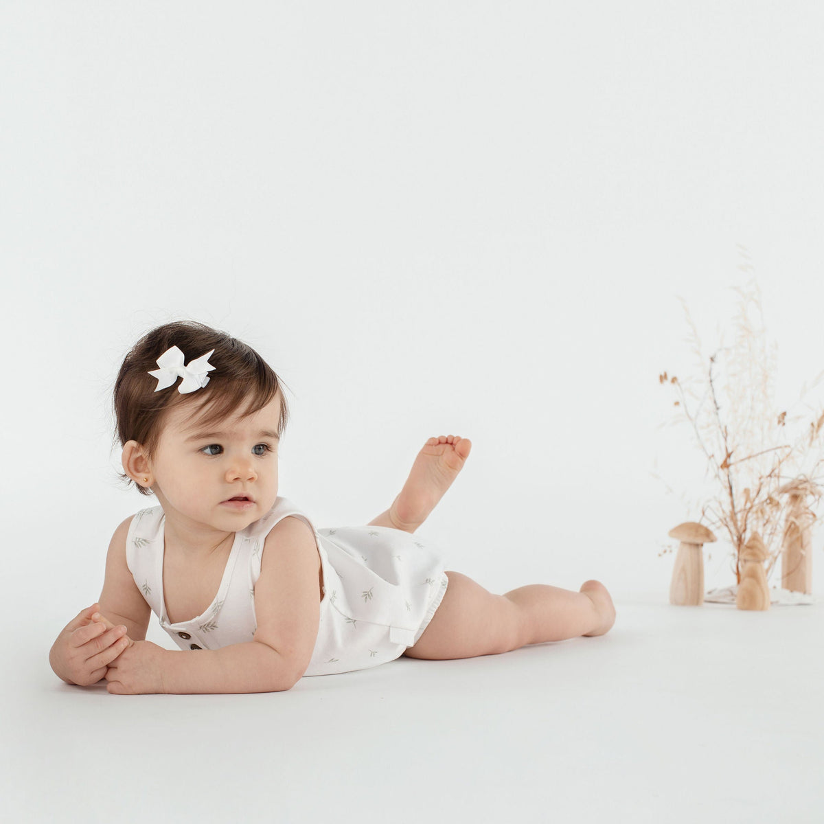 Little Leaf Bubble Romper