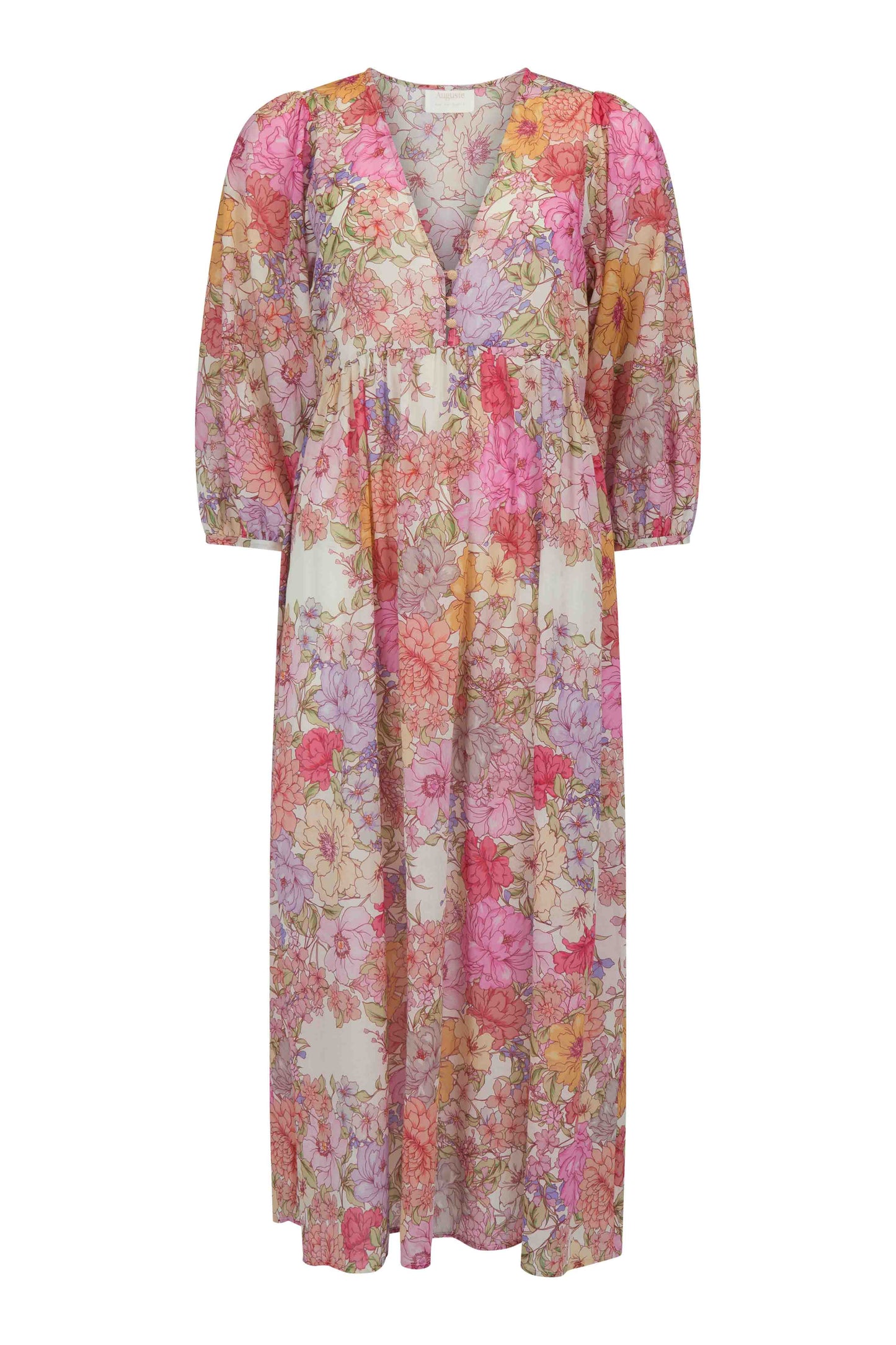 Auguste The Label Ellis Midi Dress (Pink)
