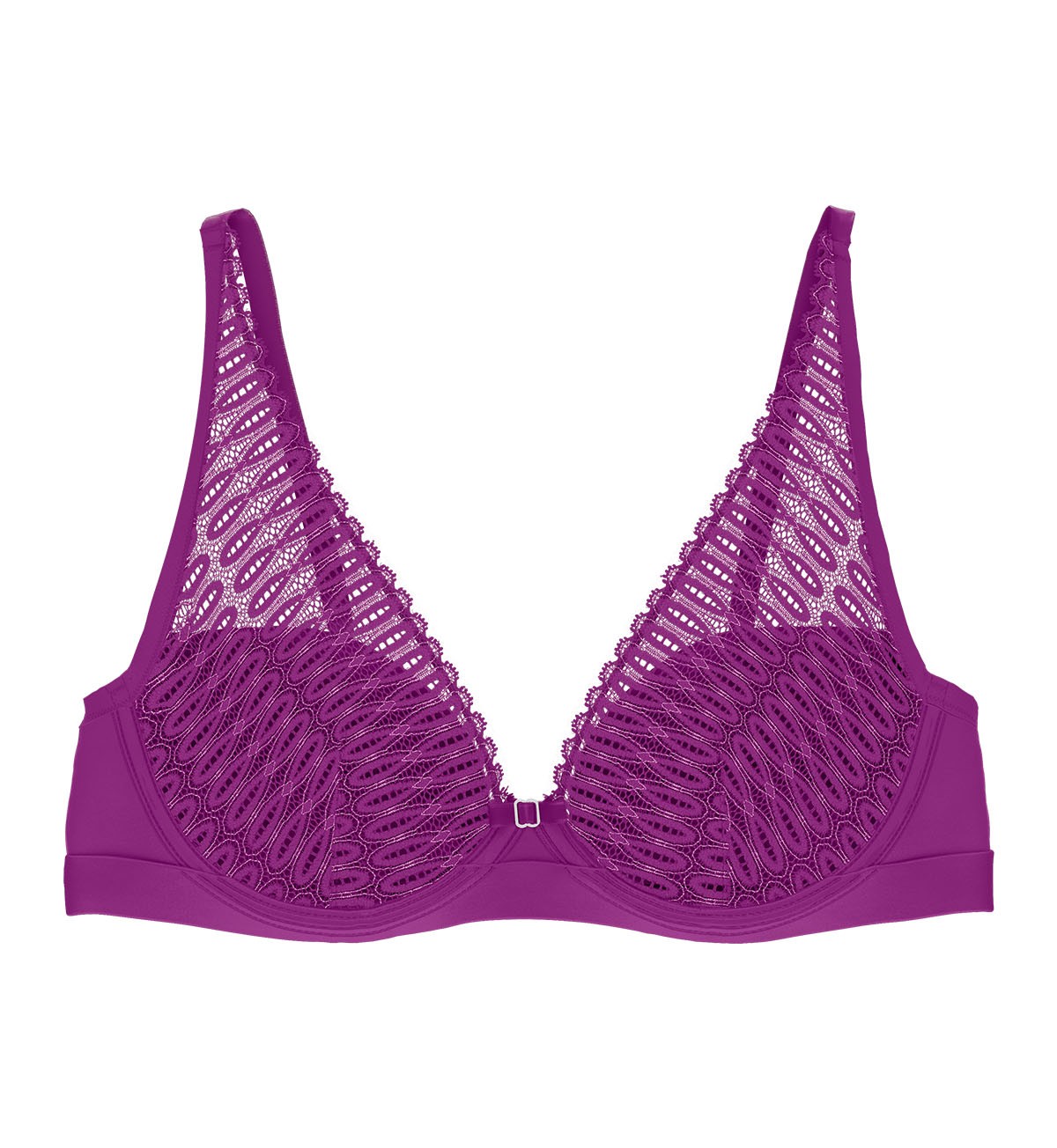 Triumph Aura Spotlight Considered Plunge Bra (Violet)