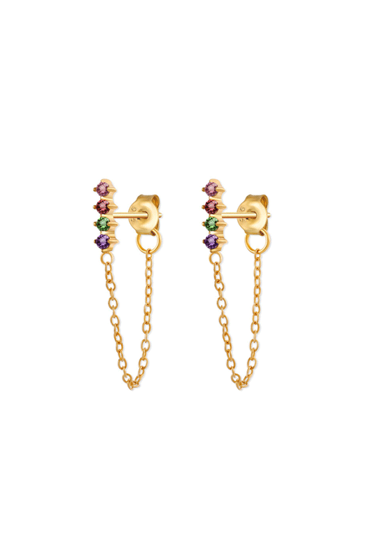 Image of Earrings. Productname: Jewel Citizen | Ava Earrings in Gold colour by brand - Jewellery