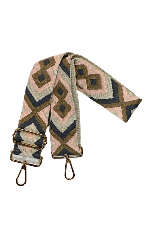 Image of Bags. Productname: Aztec Chocolate Bag Strap in Strap colour by brand - Kabana