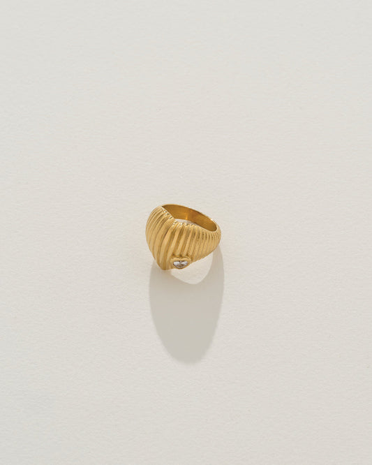 Image of Rings. Product name - Azura Ring in Gold in colour by brand - Reliquia Jewellery