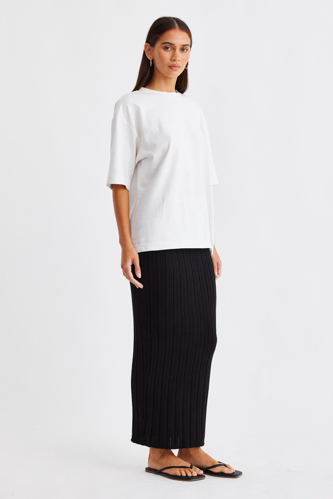SNDYS BAHA MAXI SKIRT (Black)