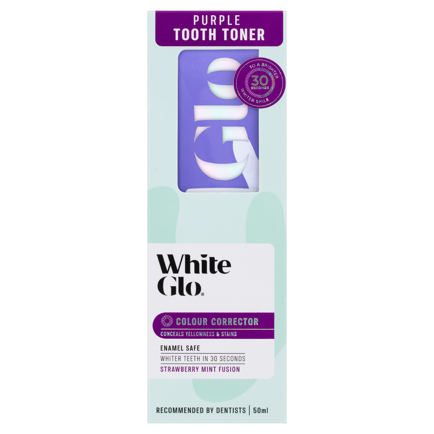 White Glo Purple Tooth Toner Whitening Serum