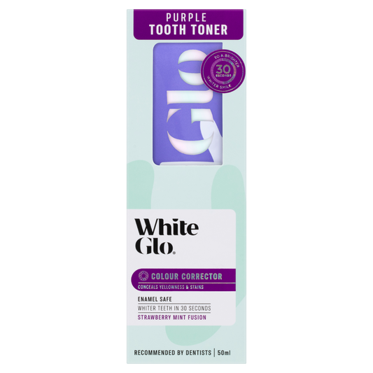 White Glo Purple Tooth Toner Whitening Serum