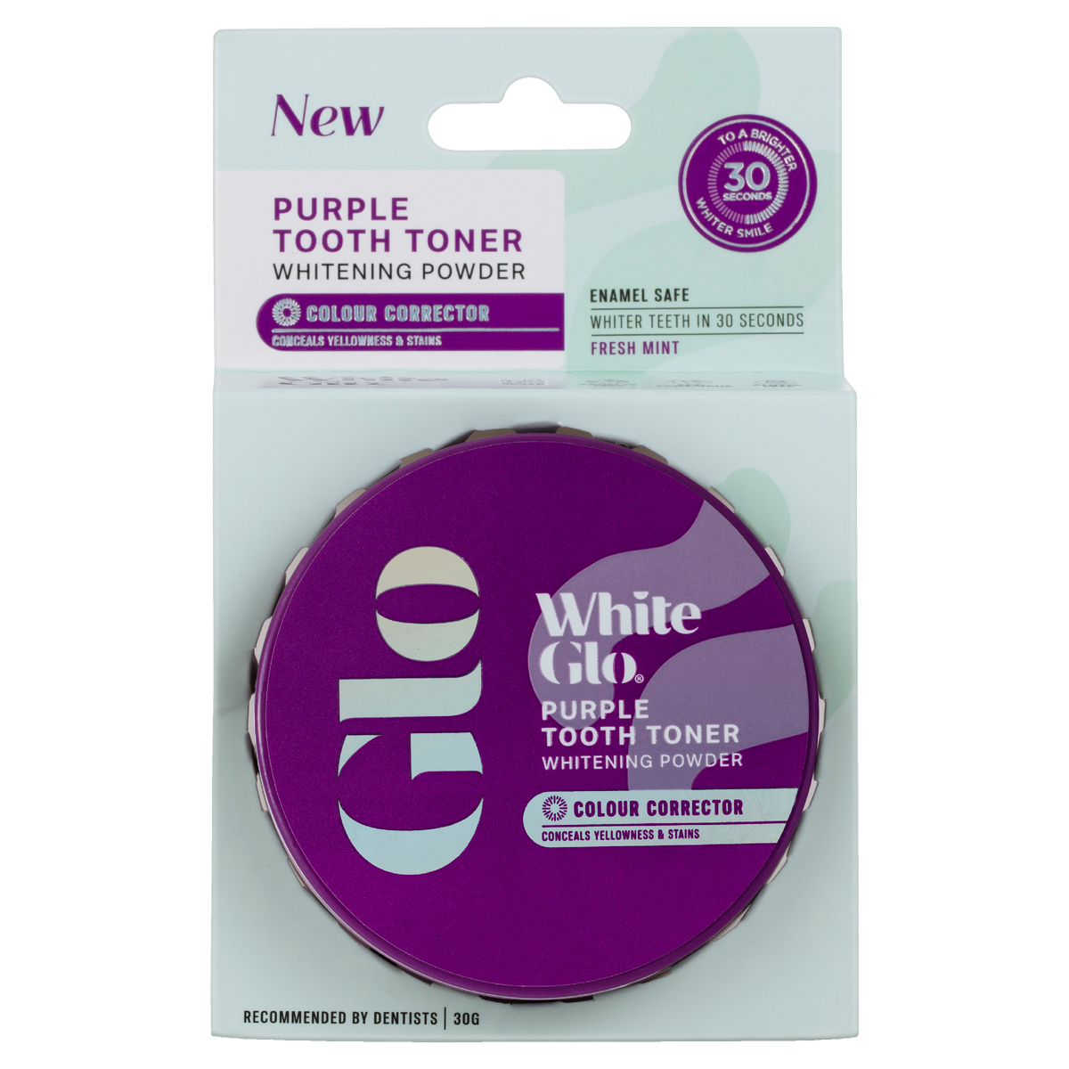 White Glo Purple Tooth Toner Whitening Powder