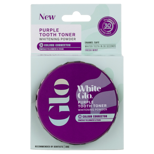 White Glo Purple Tooth Toner Whitening Powder