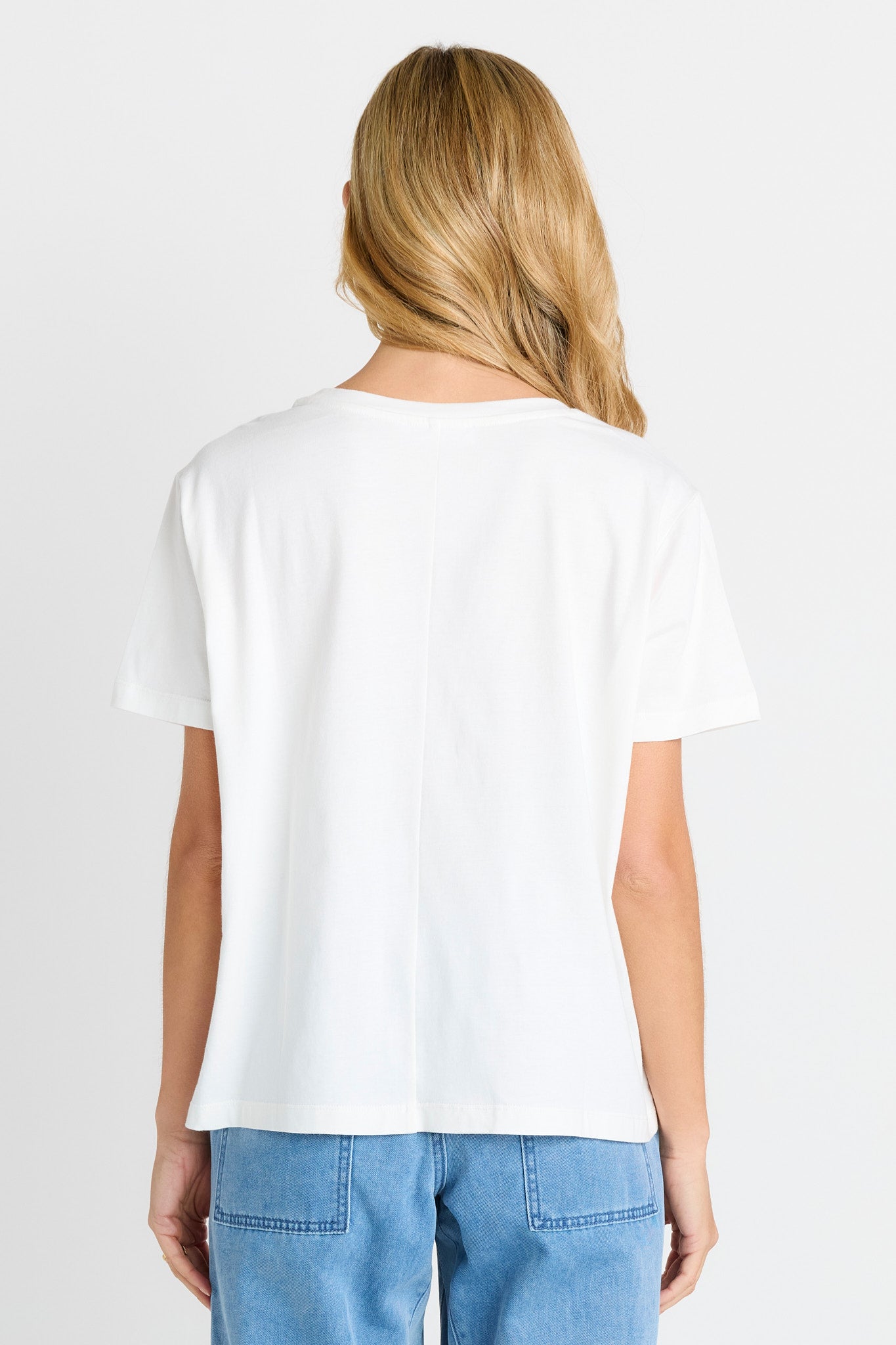 Betty Basics Ellia Crew Tee (Flower Print)