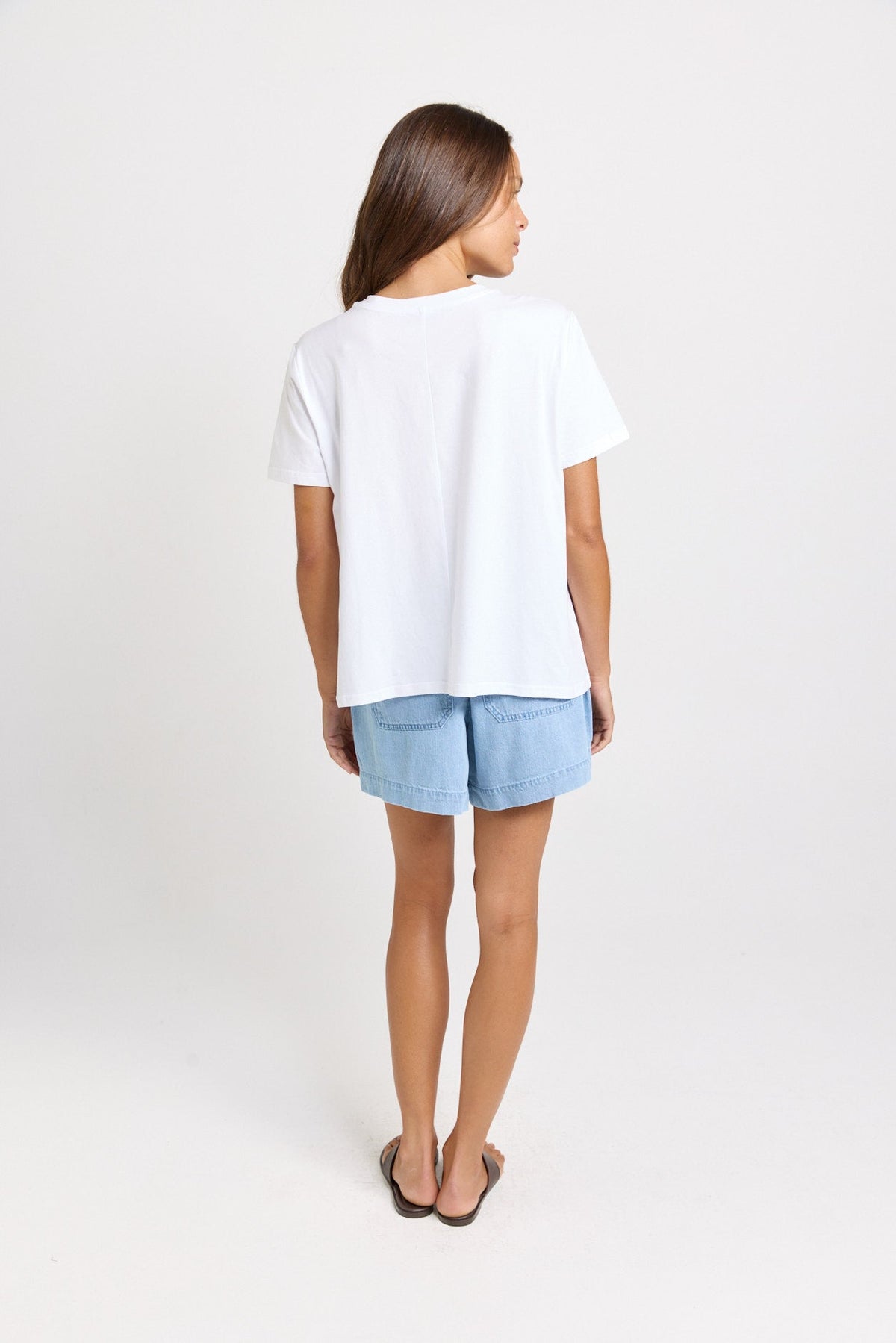 Betty Basics Ellia Cotton Tee (Seychelles Print)