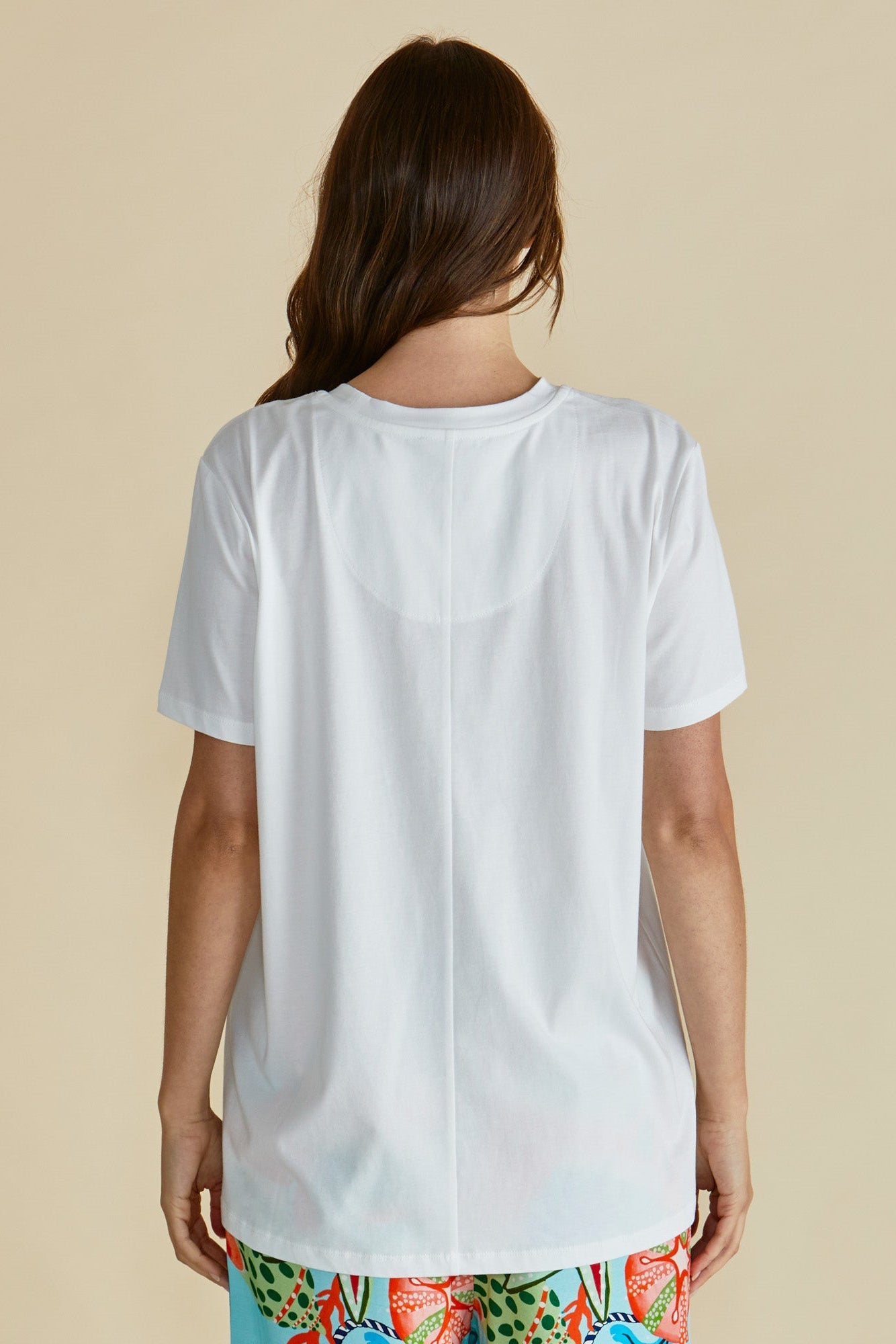Betty Basics Ellia Crew Tee (Summer Vibes Print)