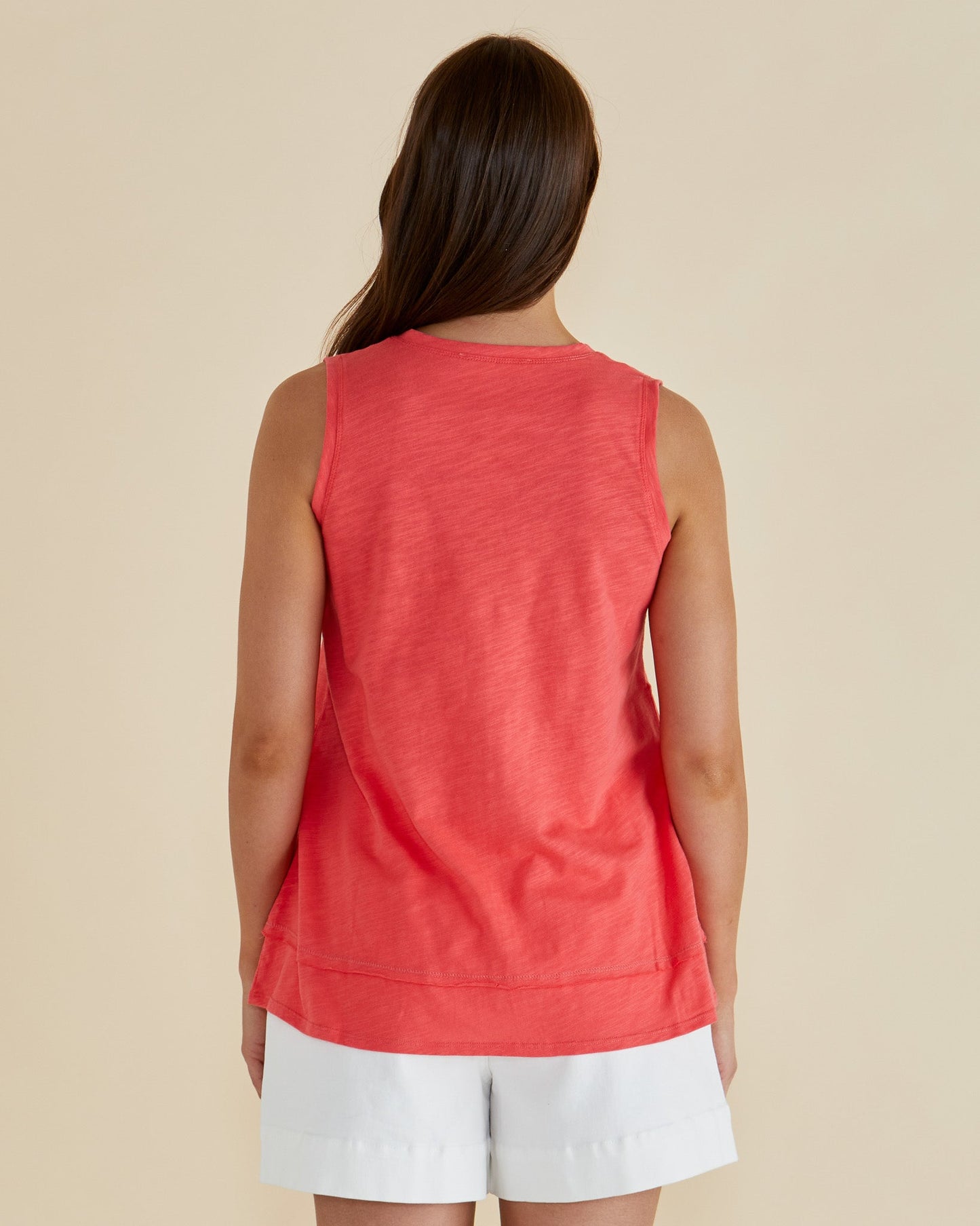 Betty Basics Mariah Tank (Grapefruit)
