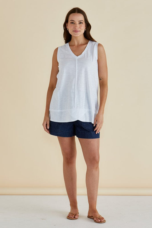 Betty Basics Mariah Tank (White)