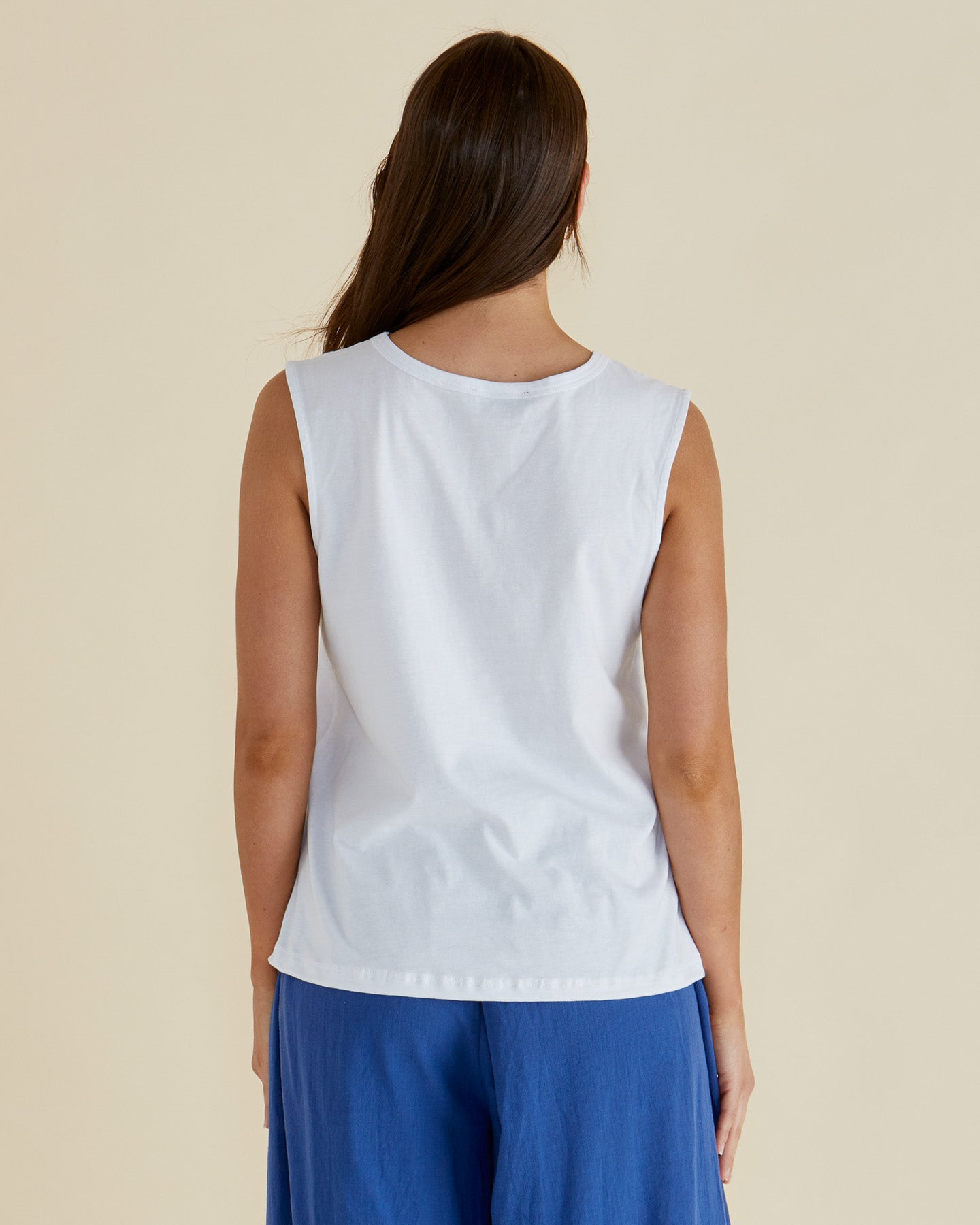 Betty Basics Jordyn Tank (White)