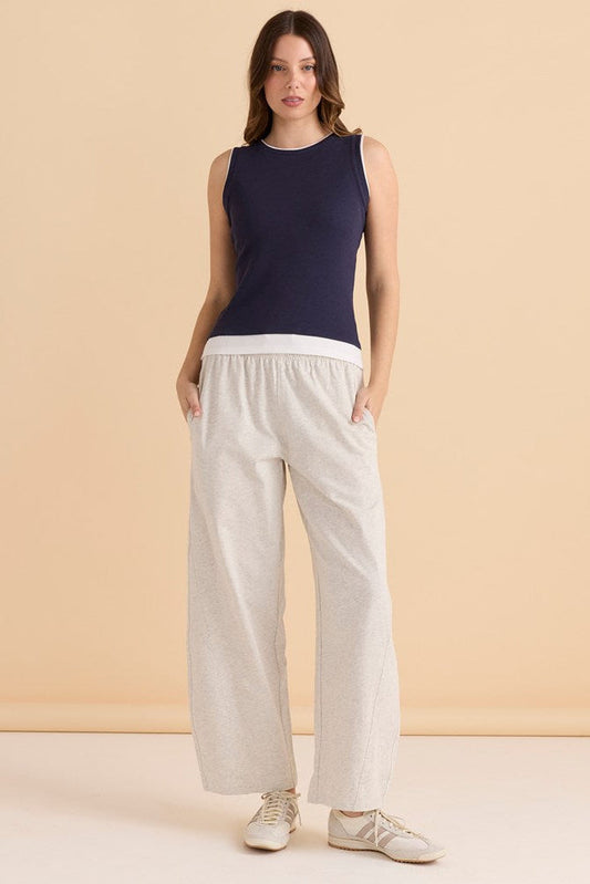 Betty Basics Thea Tank Top (Navy)