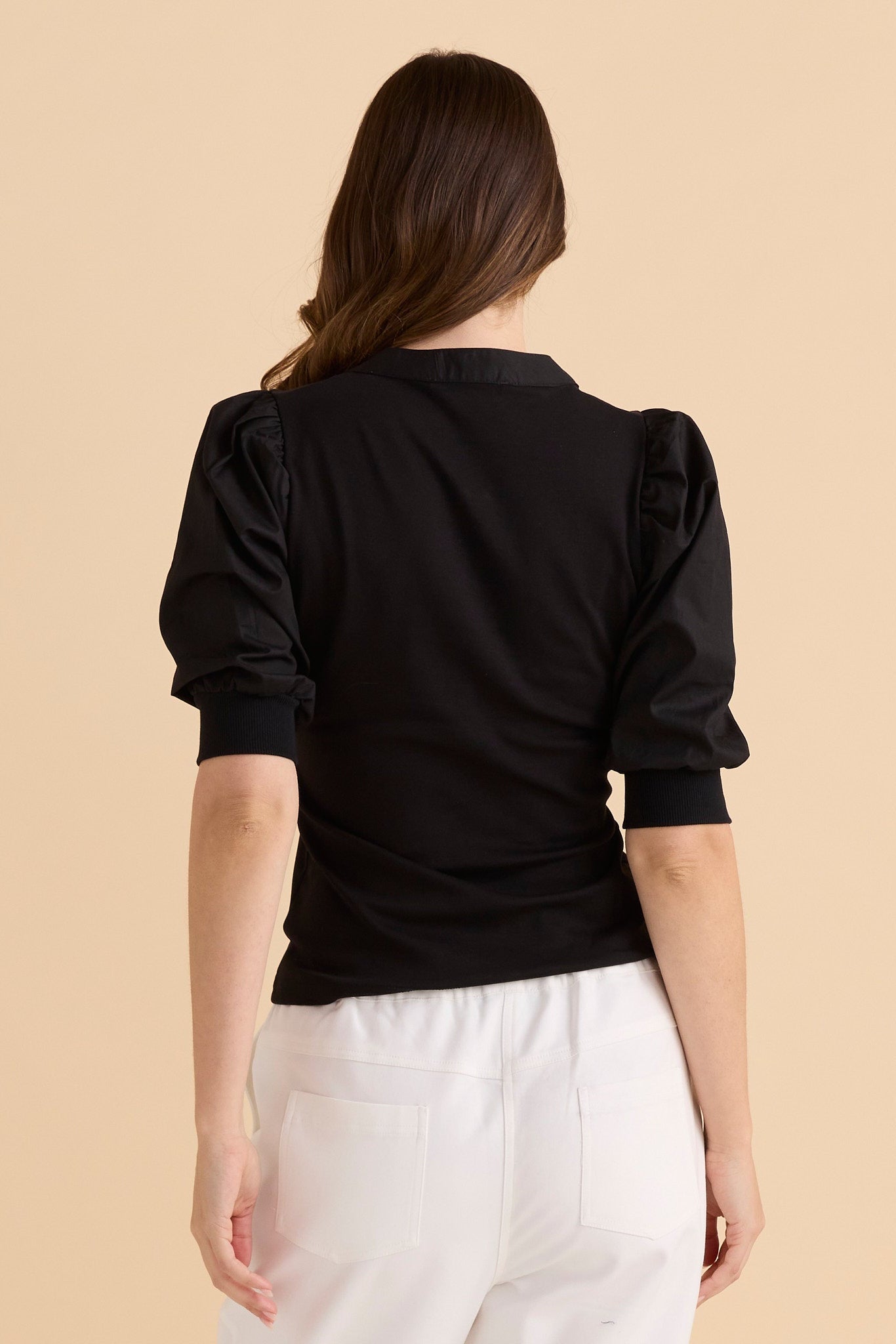 Betty Basics Ralph Rib Top (Black)