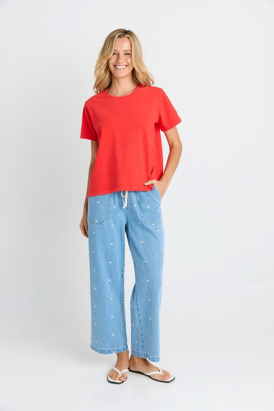 Betty Basics Base Tee (Red)