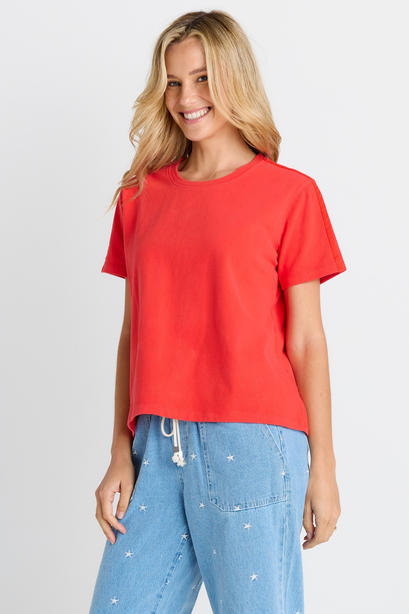 Betty Basics Base Tee (Red)