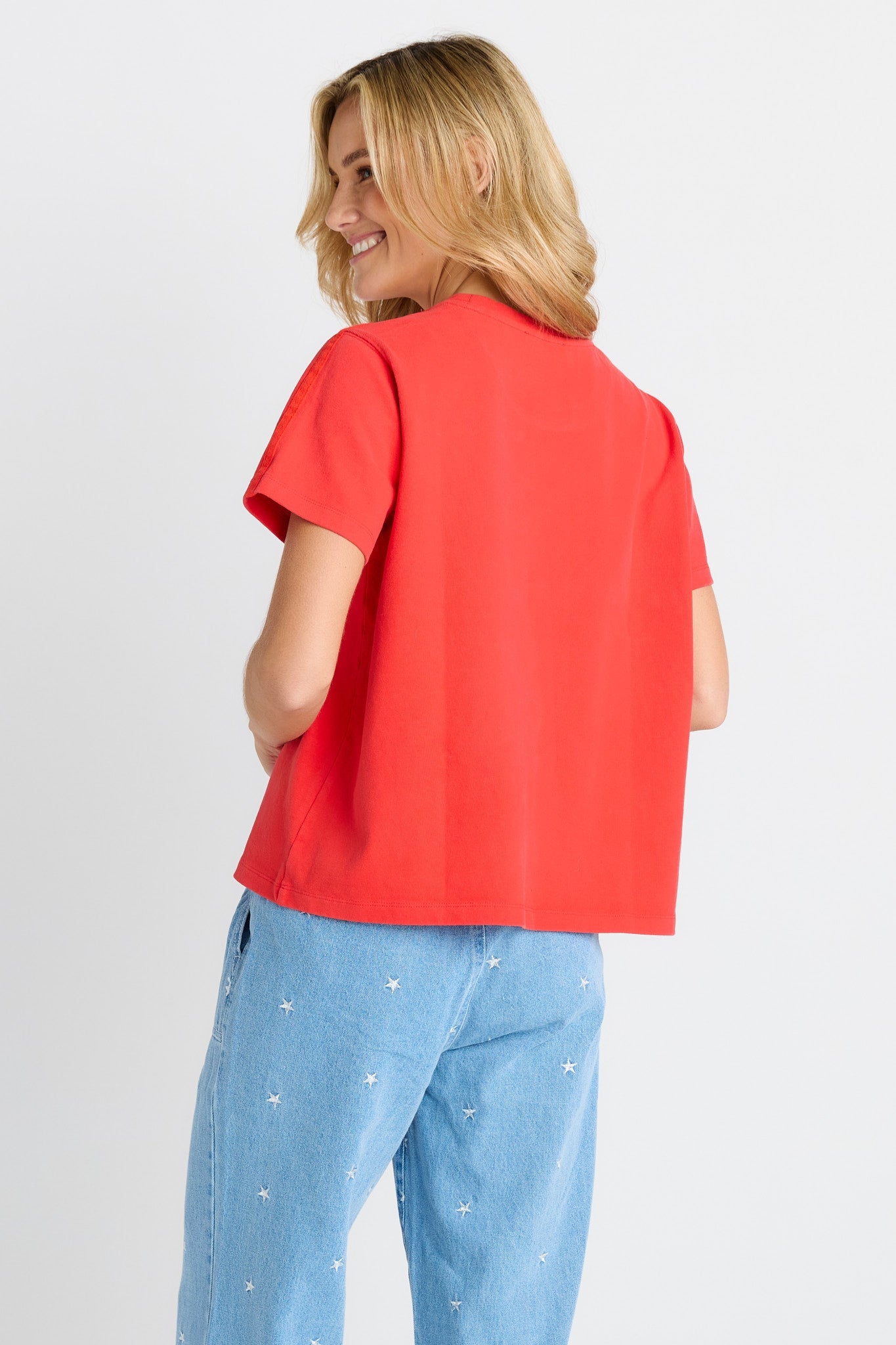 Betty Basics Base Tee (Red)