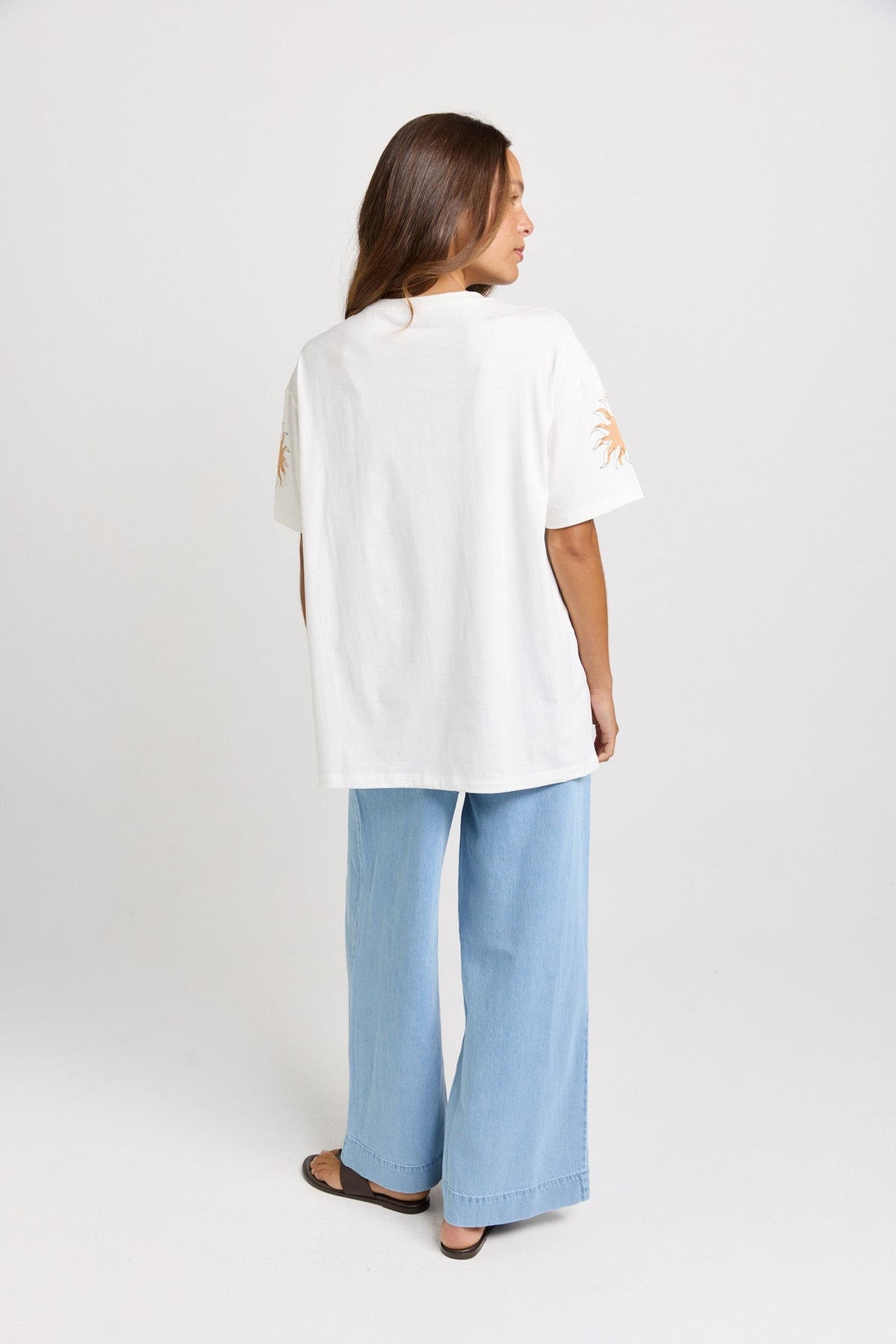 Betty Basics Weekend Cotton Tee (Harvest Print)