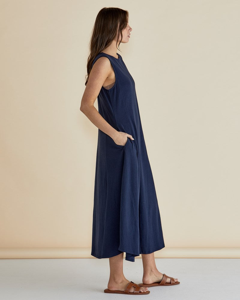 Betty Basics Sabrina Maxi Dress (Navy)