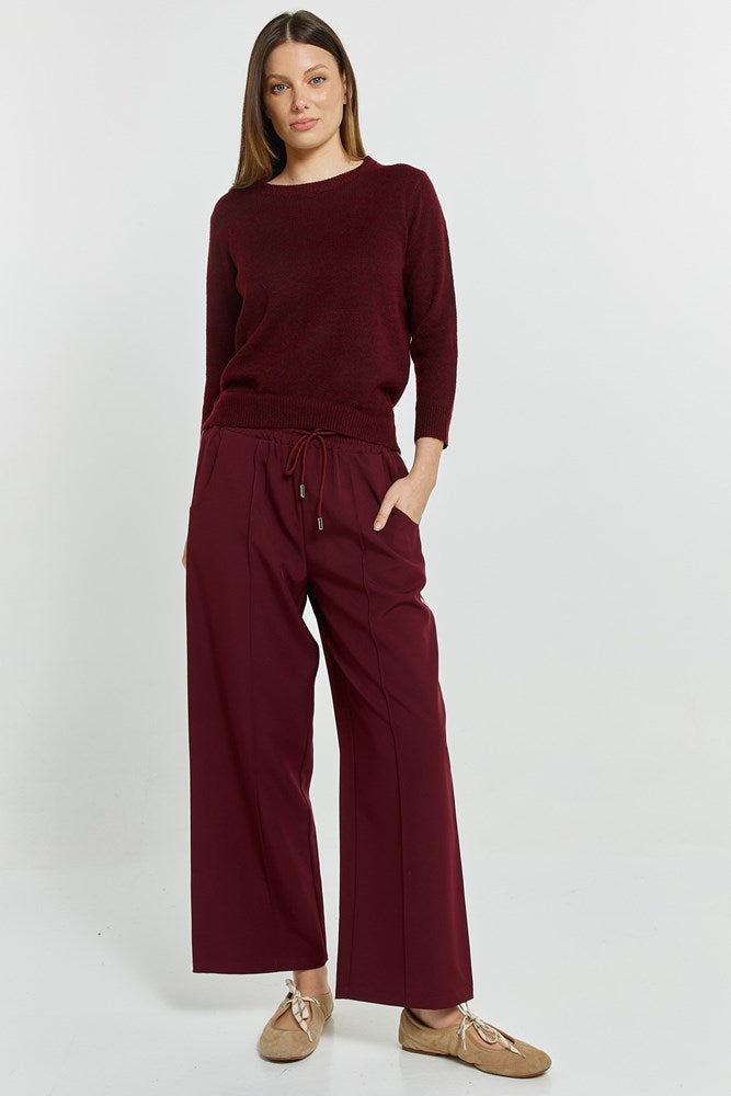 Betty Basics Maddison Jogger (Wine)