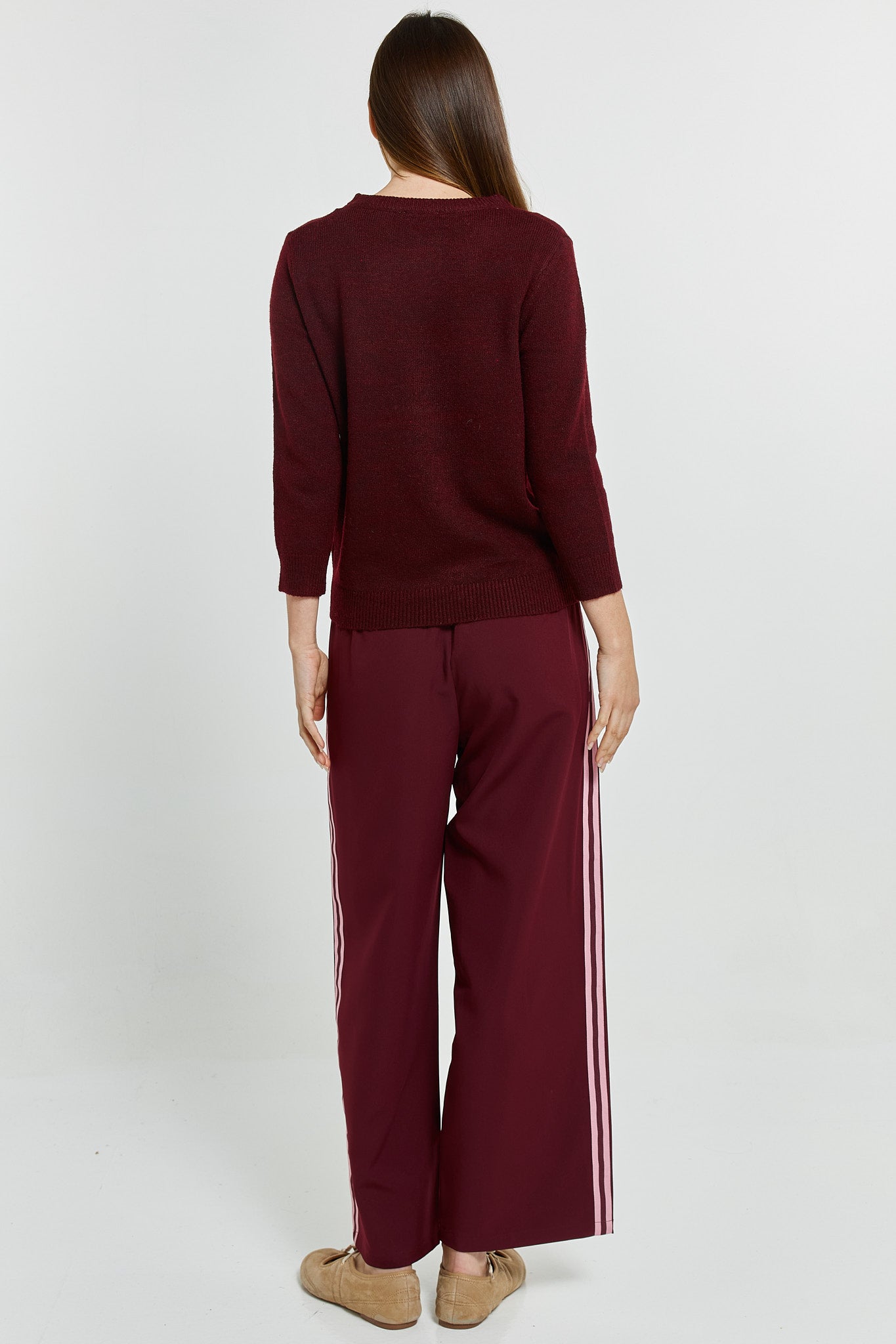 Betty Basics Maddison Jogger (Wine)