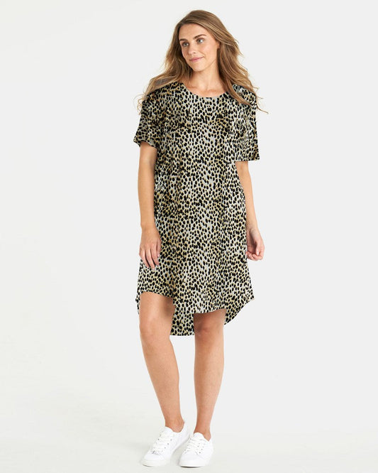 Image of Dresses. Productname: Betty Basics Nyree Dress Leopard in Leopard colour by brand - Betty Basics