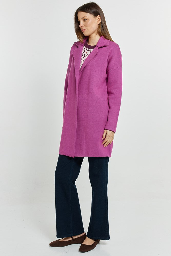 Betty Basics Bristol Coatigan (Mulberry)