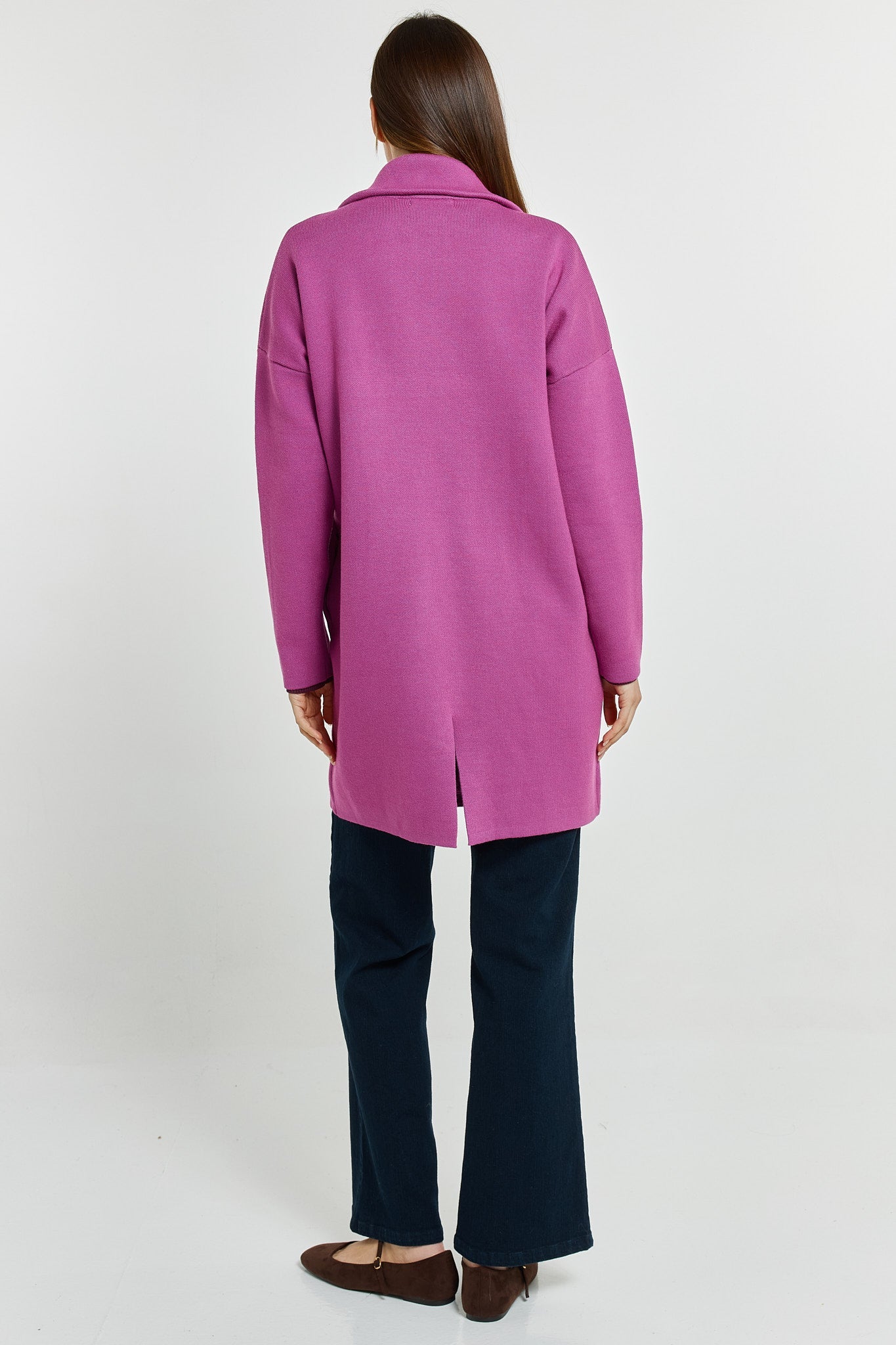 Betty Basics Bristol Coatigan (Mulberry)