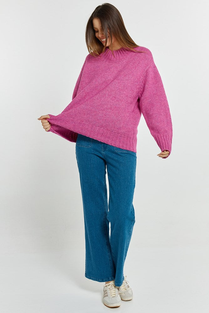 Betty Basics Lola Jumper (Mulberry)